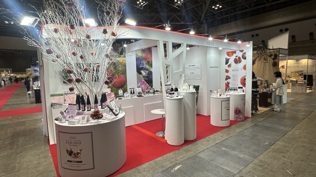 健康博覧会2026のniniブースの様子