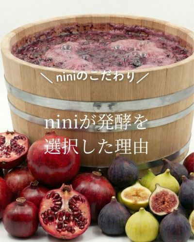 熟成発酵ザクロエキス ザクロ・イチジク – nini